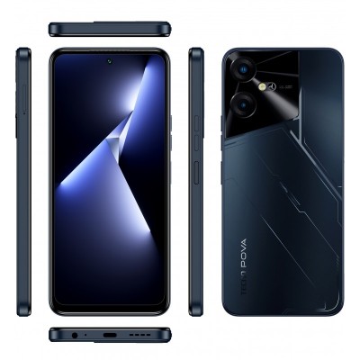 Смартфон TECNO POVA NEO 3 (LH6n) 6.82&quot; 8/128GB, 2SIM, 7000mAh, Mecha Black