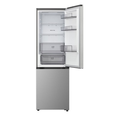 Холодильник LG з нижн. мороз., 186x60х68, холод.відд.-220л, мороз.відд.-113л, 2дв., E, NF, інв., диспл внутр., зона св-ті, сріблястий Холодильник LG з нижн. мороз., 186x60х68, холод.відд.-220л, мороз.відд.-113л, 2дв., E, NF, інв., диспл внутр., зона св-ті, сріблястий