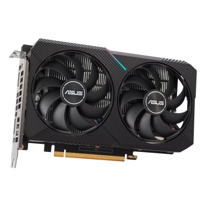 Вiдеокарта ASUS Radeon RX 6400 4GB GDDR6 DUAL DUAL-RX6400-4G