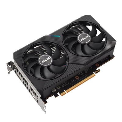 Вiдеокарта ASUS Radeon RX 6400 4GB GDDR6 DUAL DUAL-RX6400-4G