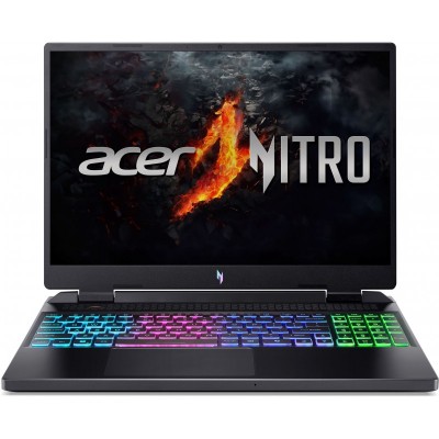 Ноутбук Acer Nitro 16 AN16-42 16&quot; WQXGA IPS, AMD R9-8945HS, 32GB, F1TB, NVD4070-8, Lin, чорний