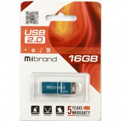 USB флеш накопитель Mibrand 16GB Сhameleon Light Blue USB 2.0 (MI2.0/CH16U6LU)