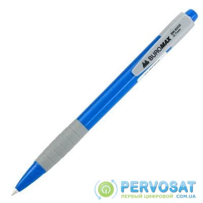 Ручка шариковая Buromax retractable JOBMAX, 0.7 мм (BM.8202)