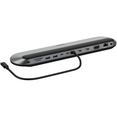 Хаб Belkin USB-C 11в1 Multimedia Pro Dock