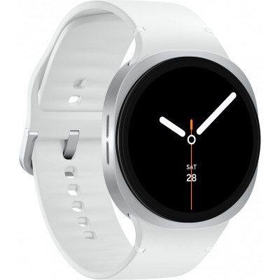 Смарт-годинник Samsung Galaxy Watch 8 44мм (L330) 1.47", 480x480, sAMOLED, BT 5.3, NFC, 2/32ГБ, сріблястий