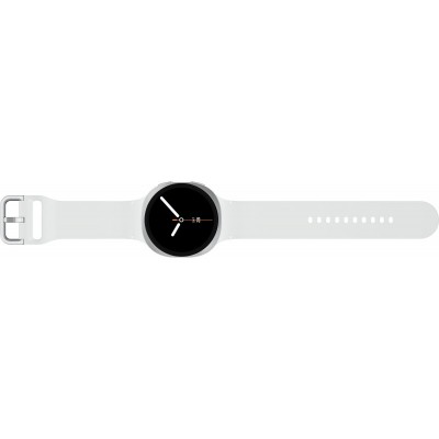 Смарт-годинник Samsung Galaxy Watch 8 44мм (L330) 1.47", 480x480, sAMOLED, BT 5.3, NFC, 2/32ГБ, сріблястий