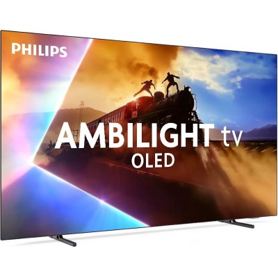 Телевізор 65" Philips OLED 4K 120Hz Smart Titan OS Black Ambilight