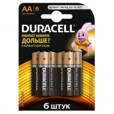 Батарейка Duracell AA MN1500 LR06 * 6 (5000394107458 / 81485016) Батарейка Duracell AA MN1500 LR06 * 6 (5000394107458 / 81485016)