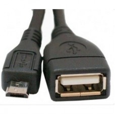 Дата кабель OTG USB 2.0 AF to Micro 5P 0.8m Atcom (16028) Дата кабель OTG USB 2.0 AF to Micro 5P 0.8m Atcom (16028)