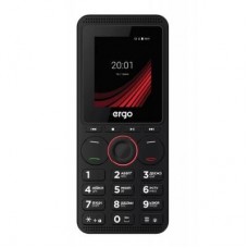 Мобильный телефон Ergo F188 Play Black Мобильный телефон Ergo F188 Play Black