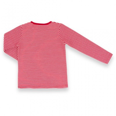 Кофта Breeze в смужку (9499-110G-red)