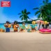 Ігровий набір Roblox Multipack Tropical Resort Tycoon: Ultimate Vacation W12, 5 фігурок та аксесуари