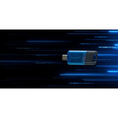 Накопичувач Kingston   64GB USB 3.2 Type-C Gen 1 DT80 M