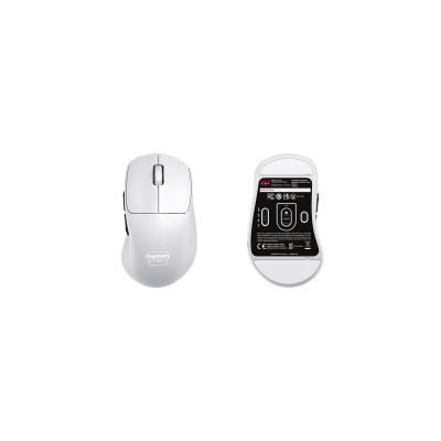 Миша Cherry Xtrfy M64 PRO, 8K, WL/USB-A, RGB, білий