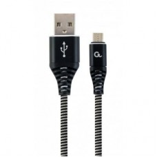 Дата кабель USB 2.0 Micro 5P to AM Cablexpert (CC-USB2B-AMmBM-1M-BW) Дата кабель USB 2.0 Micro 5P to AM Cablexpert (CC-USB2B-AMmBM-1M-BW)