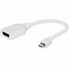 Перехідник mini DisplayPort to DisplayPort Cablexpert (A-mDPM-DPF-001-W) Перехідник mini DisplayPort to DisplayPort Cablexpert (A-mDPM-DPF-001-W)