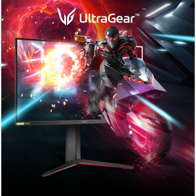 Монiтор LCD 27&quot; LCD 27&quot; 27GP850-B HDMI, DP, USB, Audio, NanoIPS, Pivot, 2560x1440, 165Hz, 1ms, DCI-P3 98%, HDR400, G-SYNC, FreeSync