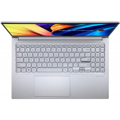 Ноутбук ASUS M1503IA-L1039 15.6FHD OLED/AMD R5-4600H/16/512F/int/noOS/Silver