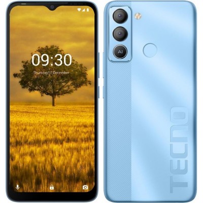 Смартфон TECNO POP 5 LTE (BD4i) 3/32Gb 2SIM Ice Blue