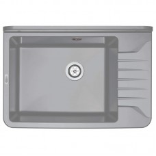 Мийка кухонна Deante Garden, полістирол, прямокут., без крила, 505х350х252мм, чаша - 1, до стіни, сірий Мийка кухонна Deante Garden, полістирол, прямокут., без крила, 505х350х252мм, чаша - 1, до стіни, сірий