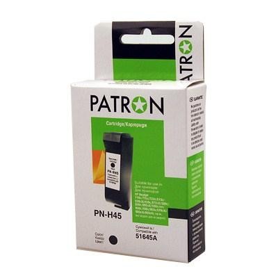 Картридж PATRON для HP PN-H45 BLACK (51645A) (PN-H45)