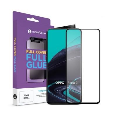 Стекло защитное MakeFuture Oppo Reno2 Full Cover Full Glue (MGF-OPR2)