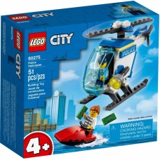 Конструктор LEGO City Police Поліцейський вертоліт 51 деталь (60275) Конструктор LEGO City Police Поліцейський вертоліт 51 деталь (60275)