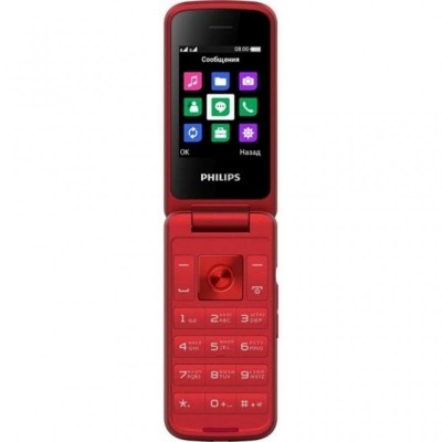 Мобильный телефон Philips Xenium E255 Red