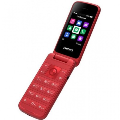 Мобильный телефон Philips Xenium E255 Red