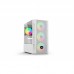 Корпус 2E GAMING Calleo GB700W без БЖ, 2xUSB3.0, 1xUSB2.0, 4x120мм ARGB, VGA 320мм, LCS ready, контролер з пультом, TG Side Window, mATX, білий