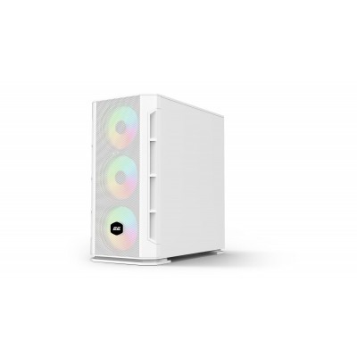 Корпус 2E GAMING Calleo GB700W без БЖ, 2xUSB3.0, 1xUSB2.0, 4x120мм ARGB, VGA 320мм, LCS ready, контролер з пультом, TG Side Window, mATX, білий