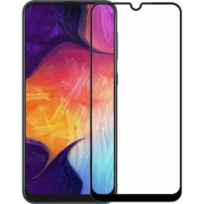 Скло захисне MakeFuture для Samsung A30/A50/M30 Black Full Cover Full Glue (MGF-SA30)