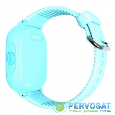 Смарт-часы GoGPS ME K26 Light Blue Child watch-phone GPS, Camera (K26BL)
