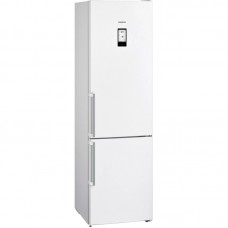 Холодильник Siemens з нижн. мороз., 203x60x67, xолод.відд.-279л, мороз.відд.-87л, 2дв., А++, NF, дисплей, білий