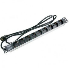 Силовий блок Hypernet 19" 9 розеток, без выкл., 220В, 16А (SPP9-E) Силовий блок Hypernet 19" 9 розеток, без выкл., 220В, 16А (SPP9-E)