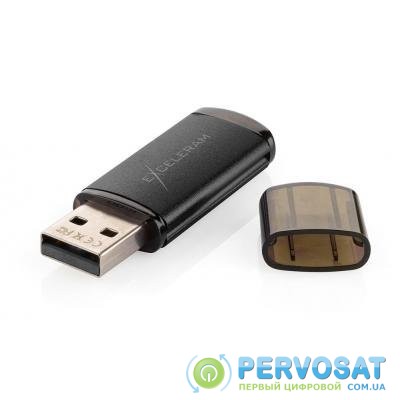 USB флеш накопитель eXceleram 32GB A3 Series Black USB 2.0 (EXA3U2B32)