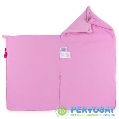 Спальный конверт Luvena Fortuna розовый многофункциональный с рисунком слоненка (G8988)