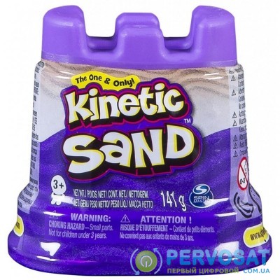 Набор для творчества KINETIC SAND Кинетический песок Мини Крепость (Фиолетовый) (71419P)