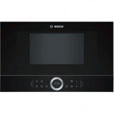 Вбудовувана мікрохвильова піч Bosch BFR634GB1 - 21л./900Ватт/TFT дисплей/чорний