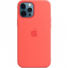 Чохол до моб. телефона Apple iPhone 12 Pro Max Silicone Case with MagSafe - Pink Citrus (MHL93ZE/A)