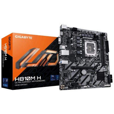 Материнська плата GIGABYTE H810M K s1851 H810 2xDDR5 M.2 HDMI DP mATX Материнська плата GIGABYTE H810M K s1851 H810 2xDDR5 M.2 HDMI DP mATX