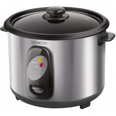 Рисоварка Sencor, 400Вт, чаша-1л, механічне керув., метал/пластик, чорний Рисоварка Sencor, 400Вт, чаша-1л, механічне керув., метал/пластик, чорний
