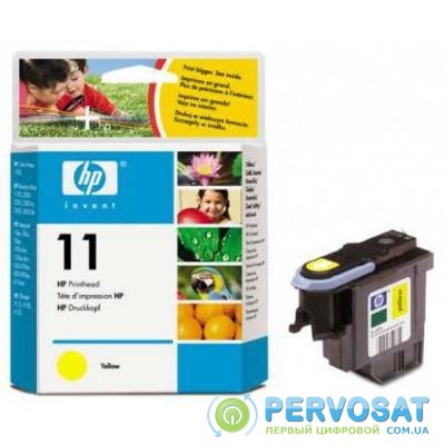 Печатающая головка HP №11 Yellow (DesignJ10ps/ 500/ 800) (C4813A)
