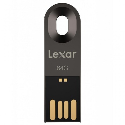 USB флеш накопитель Lexar 64GB JumpDrive M25 Titanium Gray USB 2.0 (LJDM025064G-BNQNG)