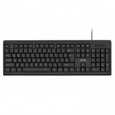 Клавіатура мембранна 2E KS108 104key, USB-A, EN/UK, чорний
