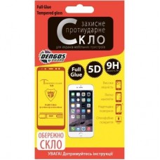 Скло захисне DENGOS для Xiaomi Mi A1 (5x), Full Glue 5D, black frame (TGFG-05)