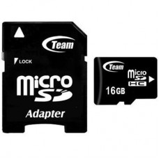 Карта пам'яті Team 16Gb microSDHC class 10 (TUSDH16GCL1003 / TG016G0MC28A) Карта пам'яті Team 16Gb microSDHC class 10 (TUSDH16GCL1003 / TG016G0MC28A)