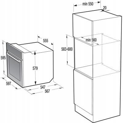 Духовой шкаф Gorenje BO737E30WG