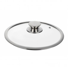 ARDESTO Кришка Gemini 24 см, скло та нержавіюча сталь ARDESTO Кришка Gemini 24 см, скло та нержавіюча сталь