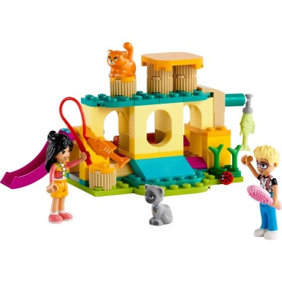 Конструктор LEGO Friends Пригоди на котячому ігровому майданчику